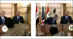 shoe thrown out george bush shoe thrown out george bush