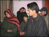 A family in kashmir A family in kashmir