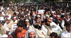 'बटला हाउस मुठभेड़' के ख़िलाफ़ प्रदर्शन 'बटला हाउस मुठभेड़' के ख़िलाफ़ प्रदर्शन