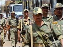 लालगढ़ पहुँचे सुरक्षाकर्मी, कार्रवाई अहम दौर में लालगढ़ पहुँचे सुरक्षाकर्मी, कार्रवाई अहम दौर में