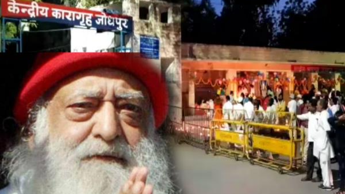 Asaram Birthday Celebrating by Devotees outside of Jodhpur Central jail Asaram Birthday Celebrating by Devotees outside of Jodhpur Central jail