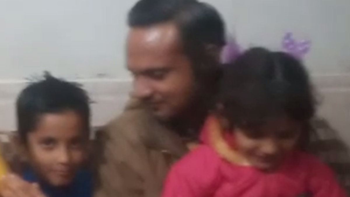 पति व बच्चे लौट आए थे
