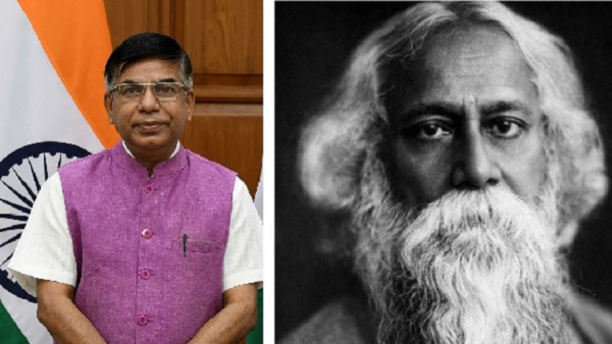 बोले केंद्रीय मंत्री -काले थे टैगोर.., भड़की TMC बोले केंद्रीय मंत्री -काले थे टैगोर.., भड़की TMC
