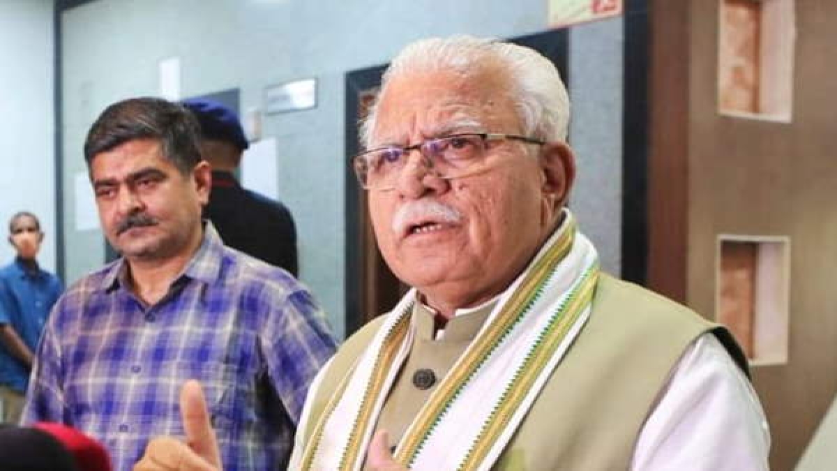 CM Manohar Lal said Delhi CM should stop misuse of water CM Manohar Lal said Delhi CM should stop misuse of water