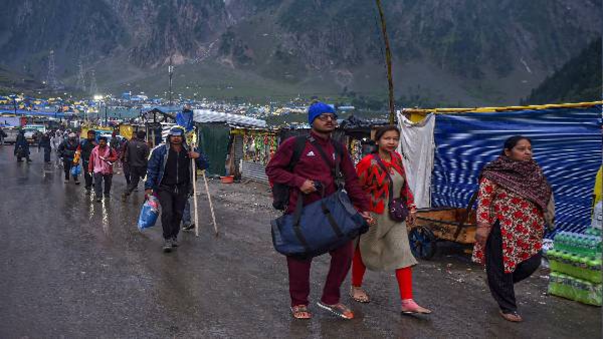 Amarnath Yatra 2022 weather update Amarnath Yatra 2022 weather update