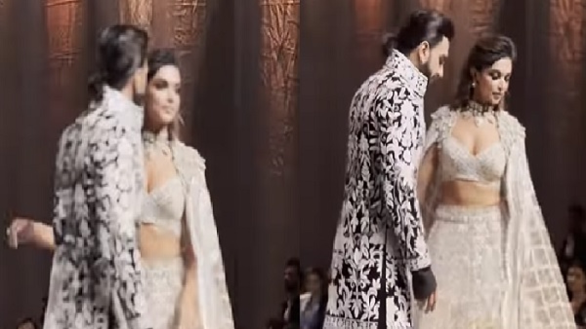 स्टेज पर रणवीर और दीपिका ने बिखेरा जादू