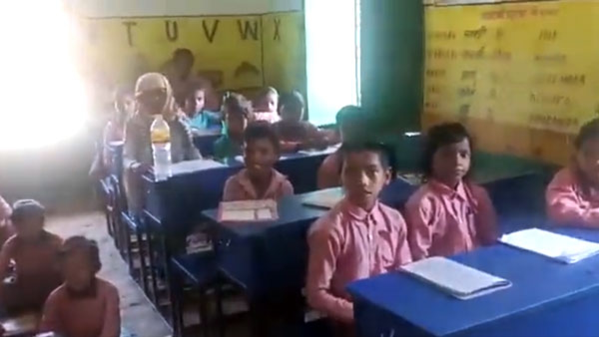 एमडीएम में क्या मिला? बच्चे बोले नमक रोटी
