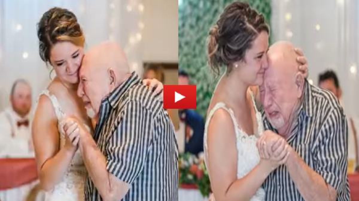 Bride dance with Grand Father Bride dance with Grand Father