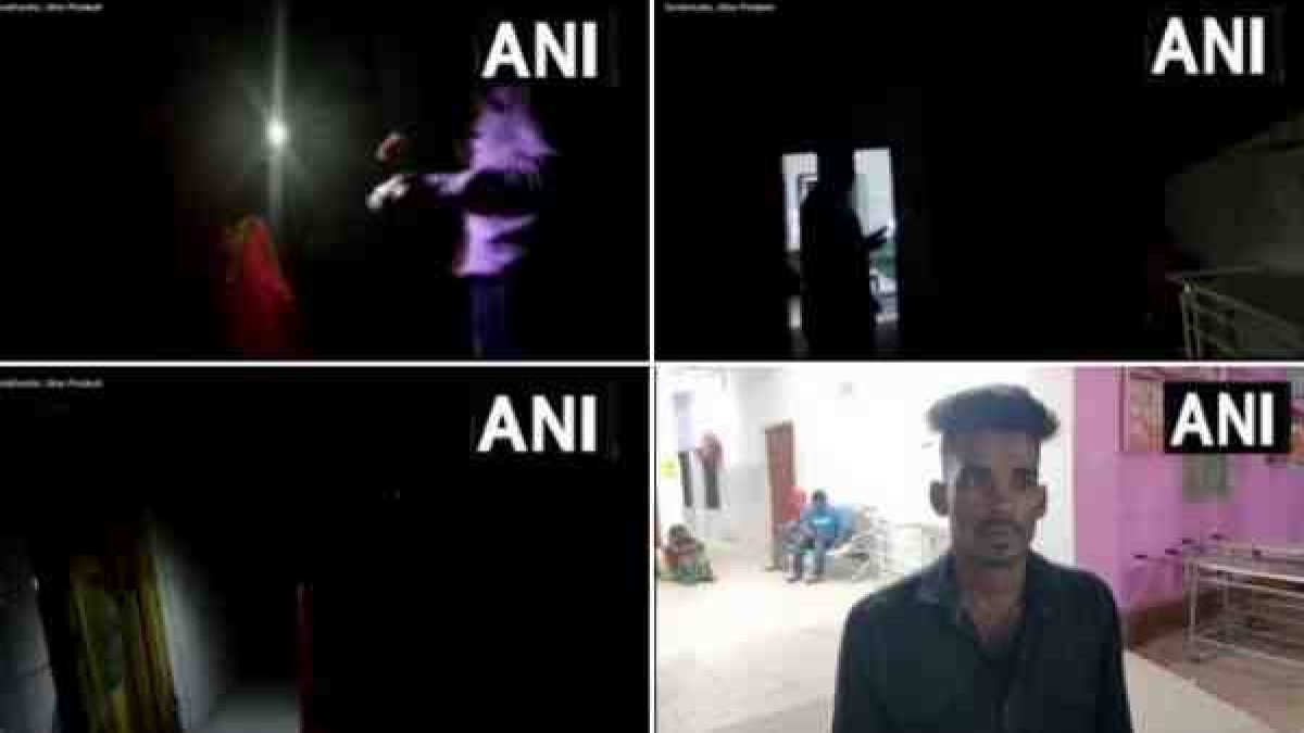 Sonbhadra News: Doctors operate delivery in mobile torch light Sonbhadra News: Doctors operate delivery in mobile torch light