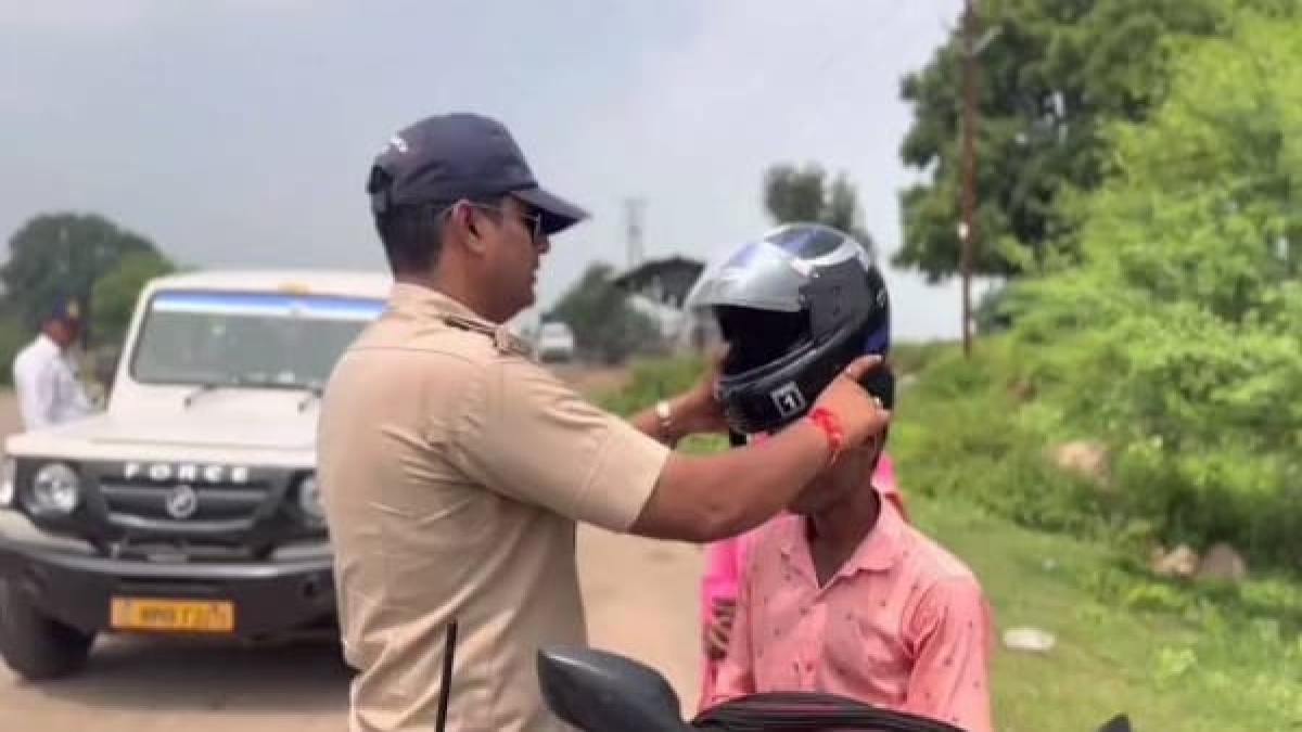 Subedar Bhagwant Prasad Chanting Helmet Subedar Bhagwant Prasad Chanting Helmet