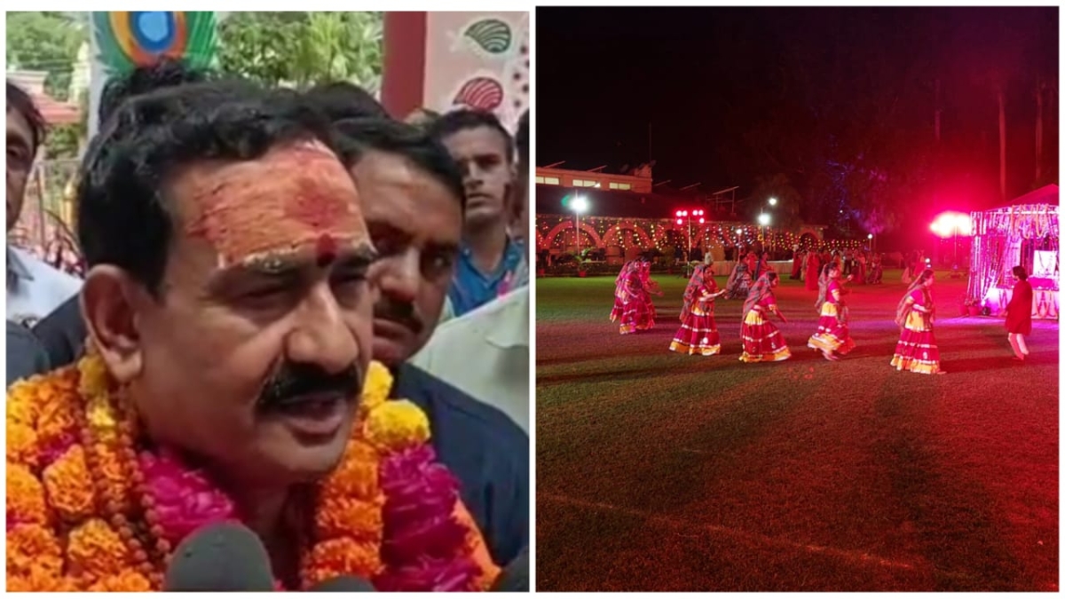 Entry will be available after showing ID card in Garba of MP, HM Narottam Mishra gave instructions Entry will be available after showing ID card in Garba of MP, HM Narottam Mishra gave instructions