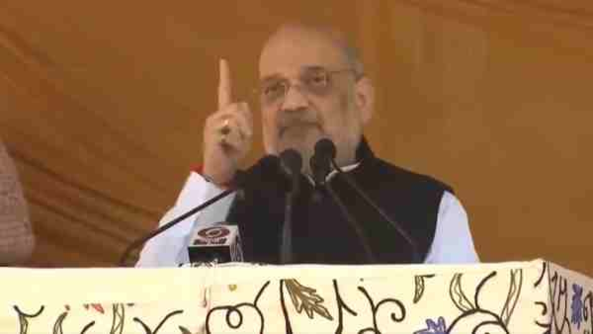 baramulla news: Amit Shah Stopped his speech for Azaan baramulla news: Amit Shah Stopped his speech for Azaan
