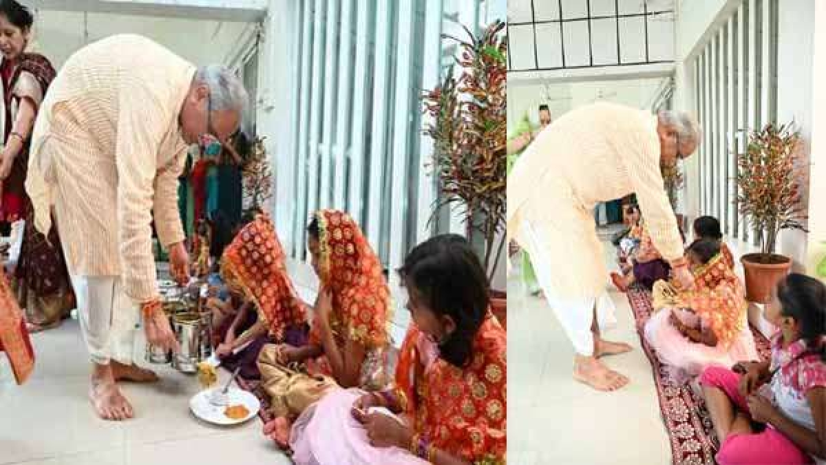 CM bhupesh kanya Bhoj CM bhupesh kanya Bhoj