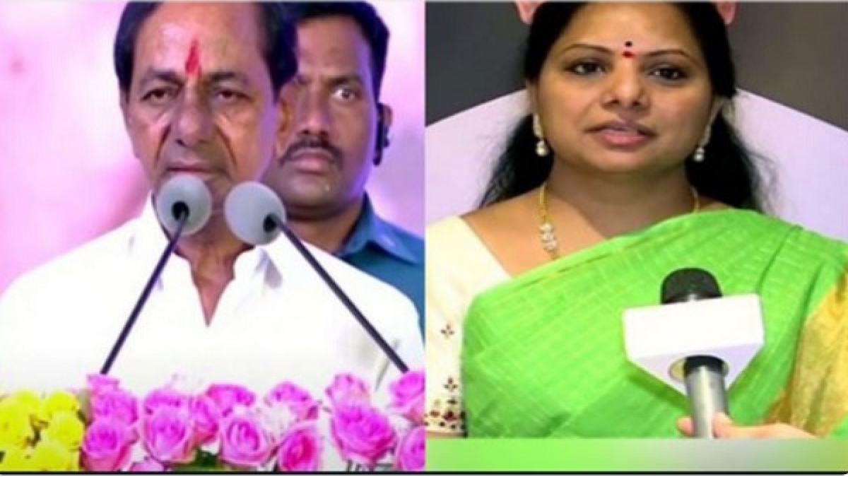 KCR ने TRS को नेशनल लेवल पर किया लॉन्च, मेगा इवेंट में बेटी कविता नहीं रहीं मौजूद KCR ने TRS को नेशनल लेवल पर किया लॉन्च, मेगा इवेंट में बेटी कविता नहीं रहीं मौजूद