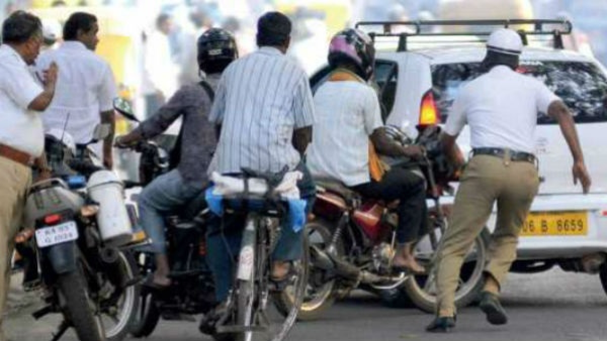 traffic police traffic police