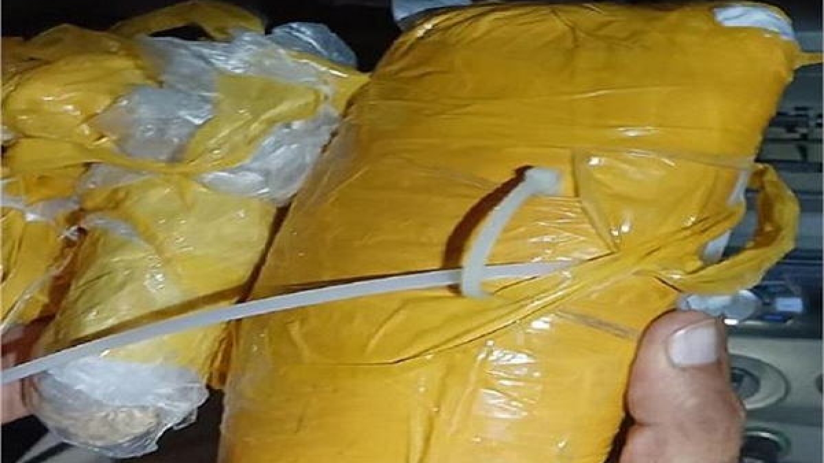 Punjab Police discovered heroin transported from Pakistan Punjab Police discovered heroin transported from Pakistan