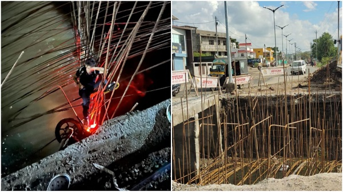 Smart City Sagar: बीच सड़क पर मौत का गड्ढा Smart City Sagar: बीच सड़क पर मौत का गड्ढा