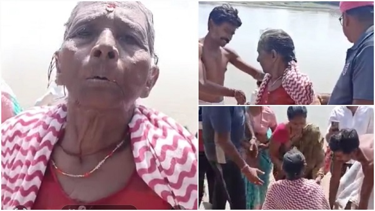सुहागरानी का पैर फिसलने से वे नर्मदा में समा गईं थीं