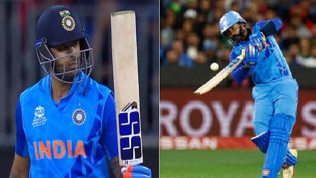 SuryaKumar Yadav and Dinesh Karthik SuryaKumar Yadav and Dinesh Karthik