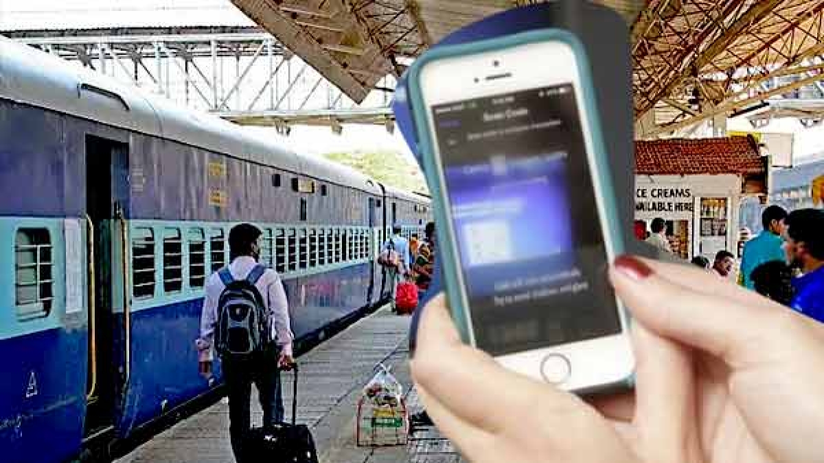 Varanasi railway station QR Code Varanasi railway station QR Code