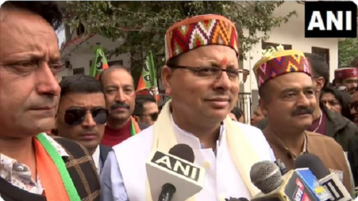 Himachal Pradesh Election 2022: इस बार भी बनेगी डबल इंजन की सरकार, कांग्रेस पर निशाना साधते हुए बोले CM धामी Himachal Pradesh Election 2022: इस बार भी बनेगी डबल इंजन की सरकार, कांग्रेस पर निशाना साधते हुए बोले CM धामी