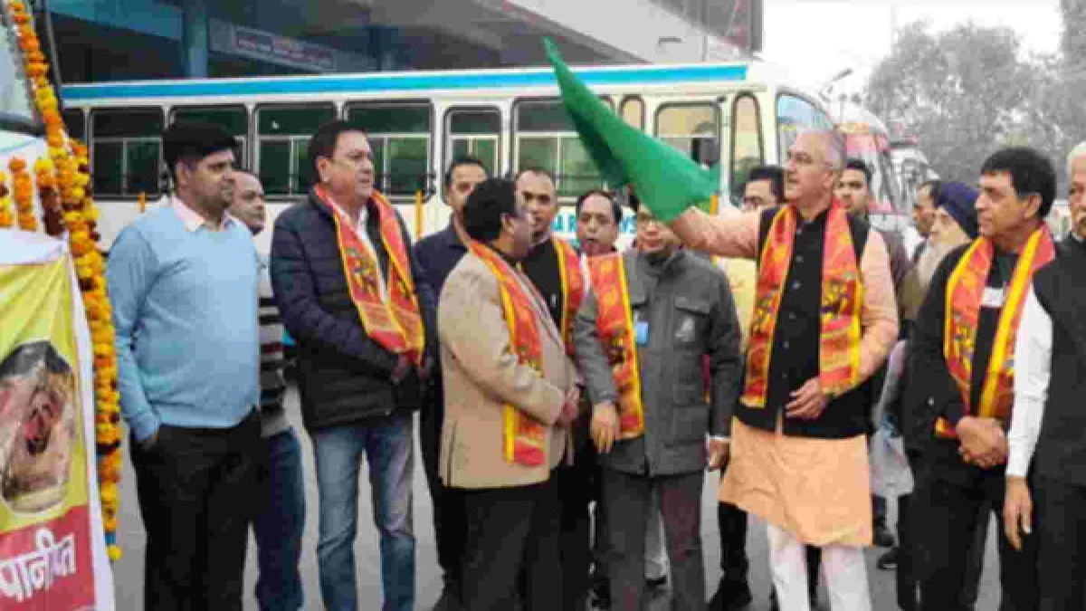 Roadways bus service started from Panipat to Salasar Dham, know the time Roadways bus service started from Panipat to Salasar Dham, know the time