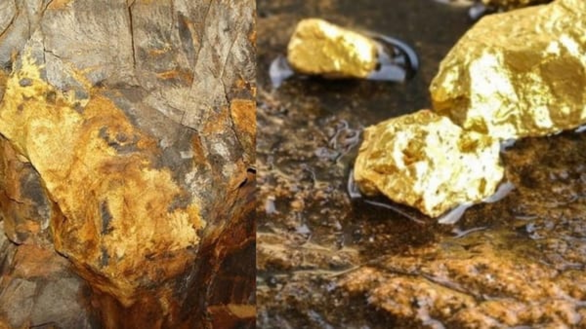 Gold mine in Singrauli Gold mine in Singrauli