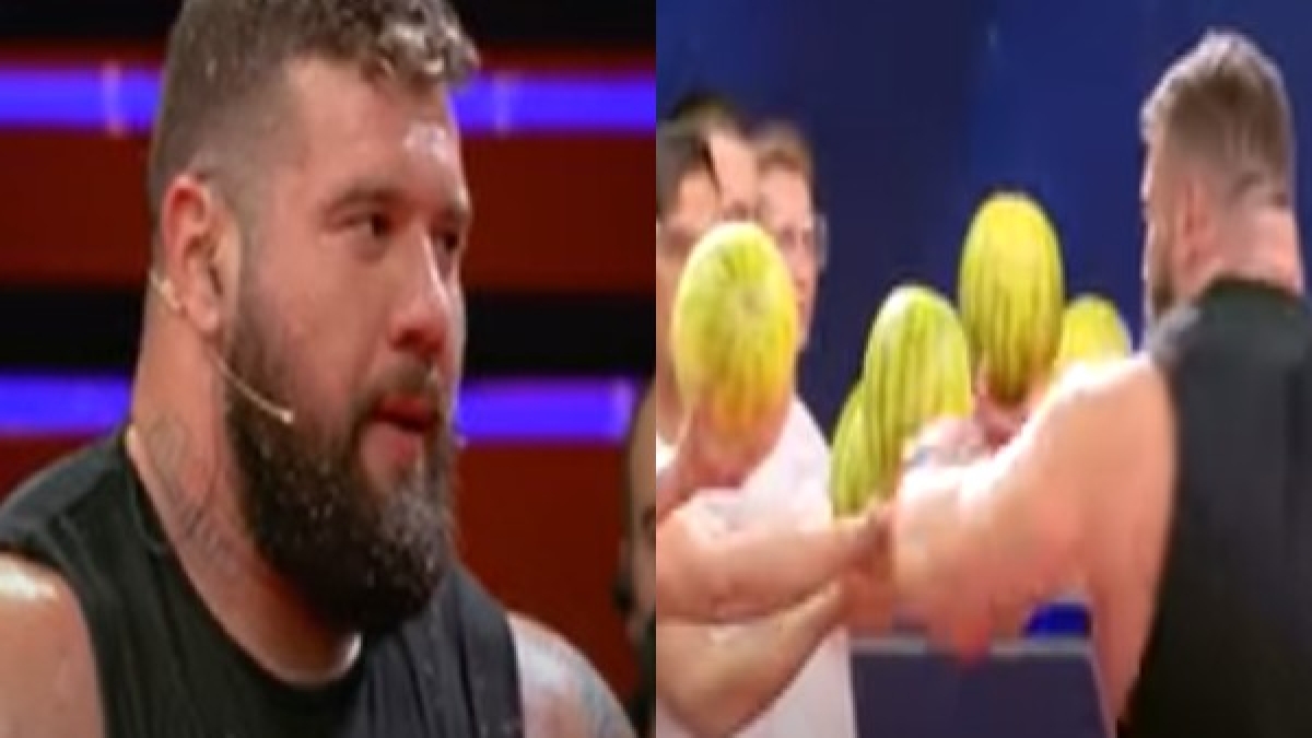 Man Slapped 39 Watermelons Man Slapped 39 Watermelons