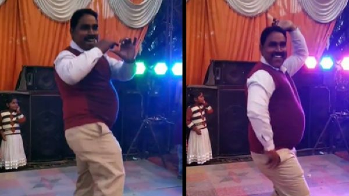 गजब ठुमके लगा रहे अंकल