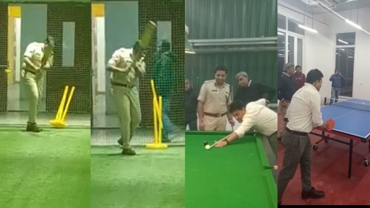 सागर एसपी क्लीन बोल्ड, कलेक्टर ने टेबिल टेनिस पर हाथ आजमाए सागर एसपी क्लीन बोल्ड, कलेक्टर ने टेबिल टेनिस पर हाथ आजमाए