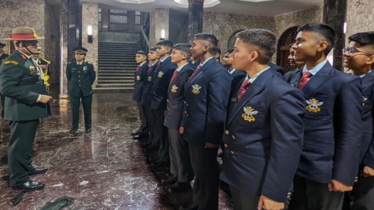 first batch of girl cadets NDA first batch of girl cadets NDA