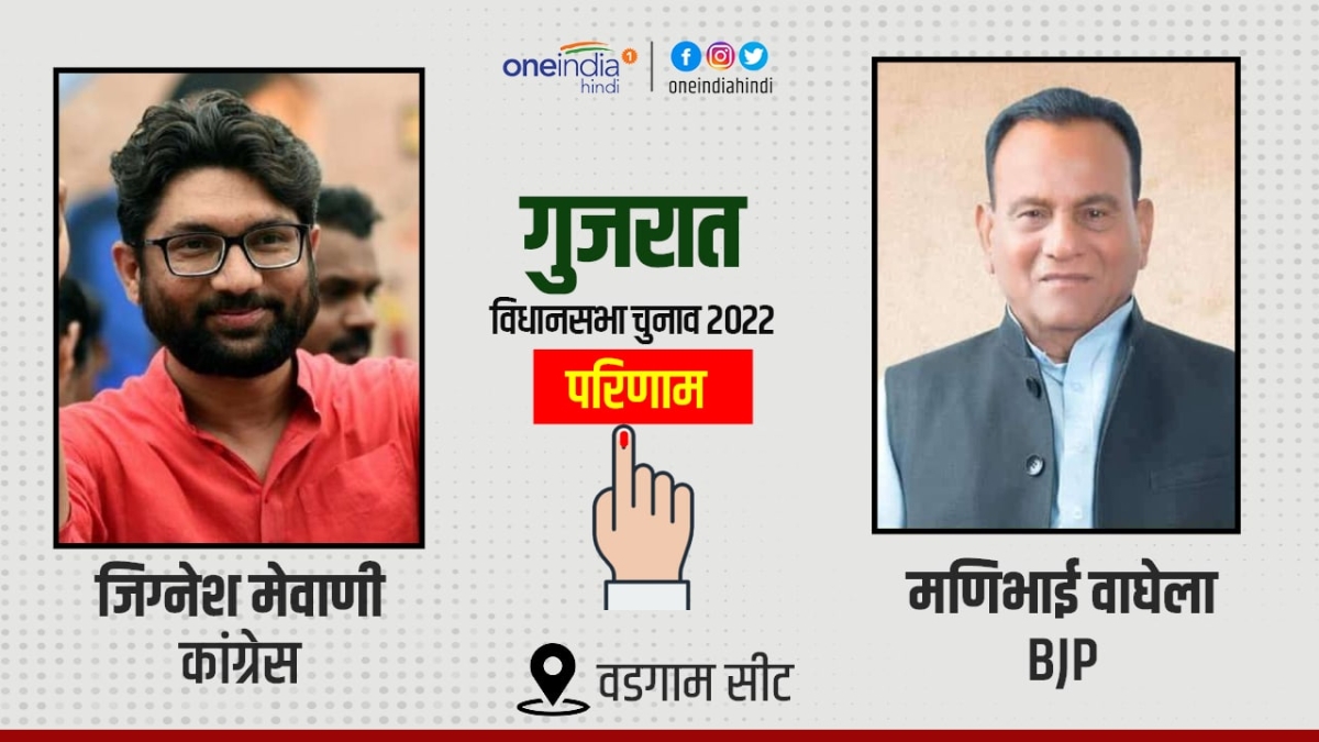 Vadgam Election Results 2022: Vadgam Election Results 2022:
