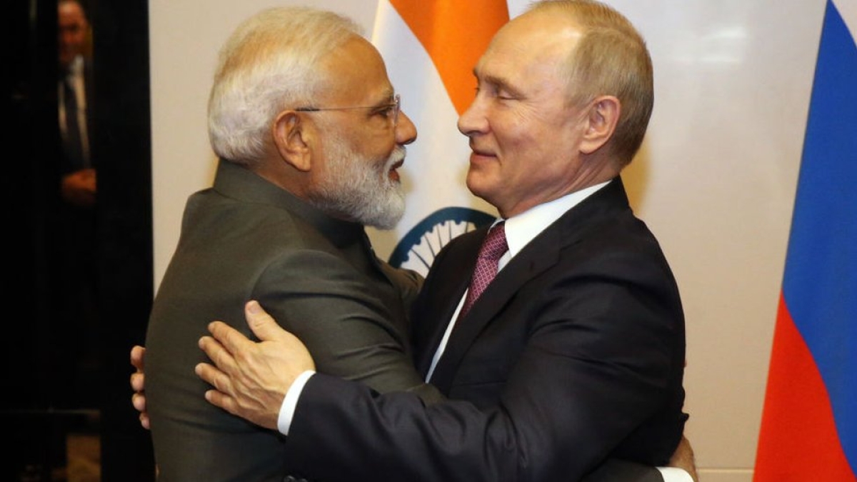 मोदी और पुतिन मोदी और पुतिन