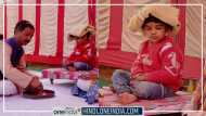 राजस्थान में पिता की मौत के बाद चार साल की बेटी खुश्मिता मीणा को पहनाई गई 'पगड़ी'