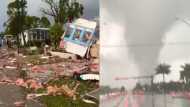 अमेरिका में महाशक्तिशाली तूफान ने मचाई भयानक तबाही, घरों तक को उड़ा ले गया साथ, Video