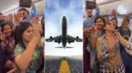 तेज आवाज में प्लेन में बज रहा था सपना चौधरी का गाना, उड़ती फ्लाइट में नाचने लगे सारे यात्री, VIDEO