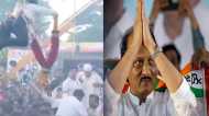 Ajit Pawar के समर्थक की दीवानगी, क्रेन पर 45 मिनट तक लटका रहा, पास आने पर पहनाई 60 फीट ऊंची माला
