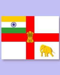Indian Navy Flag