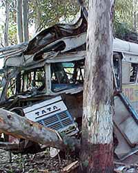 Bus accident Bus accident