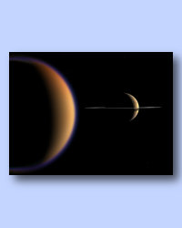Saturn & Titan Saturn & Titan