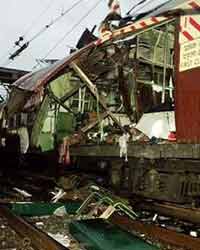 Blast in train Blast in train