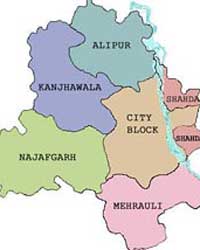 Delhi map Delhi map