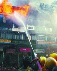 Fire in Kolkata Fire in Kolkata