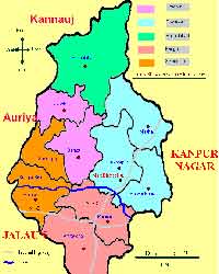 kanpur map kanpur map