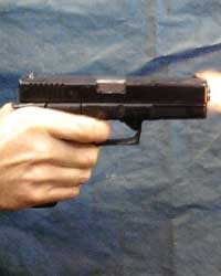 Gun Firing Gun Firing