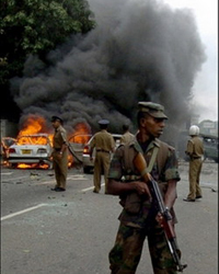 LTTE air strike LTTE air strike
