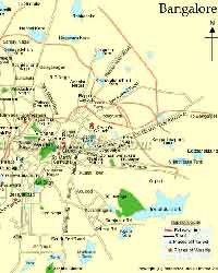 Bangalore Map Bangalore Map