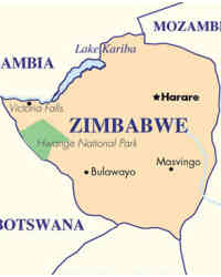 Zimbabwe Map Zimbabwe Map