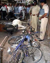 Ahmedabad blast (file photo) Ahmedabad blast (file photo)