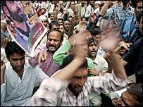 अलगाववादी नेताओं ने प्रदर्शन का आह्वान किया था अलगाववादी नेताओं ने प्रदर्शन का आह्वान किया था